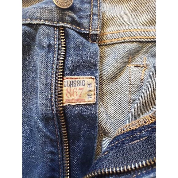 Ralph Lauren Jeans Men Classic 867 Sz: 36/34 - Picture 8 of 13